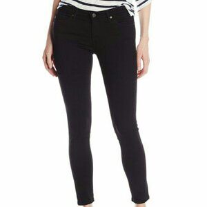 AG Adriano Goldschmied Black "The Middi Ankle" mid-rise legging ankle 27R